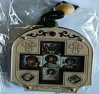 Подвеска автомобильная, Иерусалим под оргстеклом Иконастас ПАО-ИК