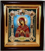 Икона Божья Матерь Умягчение злых сердец 24,5*21,5*4 см 7
