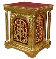 Жертвенник чеканка с резьбой,123982