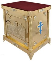 ЖЕРТВЕННИК (икона) литье на литых ножках