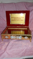 КОВЧЕГ  ДЛЯ ЧАСТИЦ СВЯТЫХ МОЩЕЙ (24 - 30 частиц), 47х32 см