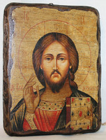 Икона под старину Спаситель 