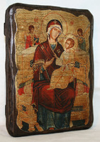 Икона под старину Всецарица 
