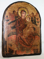 Икона под старину Всецарица арка