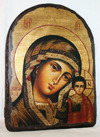 Икона под старину Казанская арка