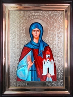 Икона храмовая Святая Ангелина Сербская