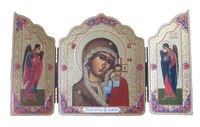 Складень мини Казанская Богородица