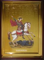 Икона Храмовая полуростовая Георгий