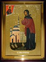 Икона Храмовая полуростовую Ксения