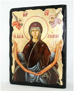 Икона Пояс Пресвятой Богородицы под старину