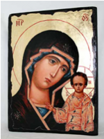 Икона Казанская Пресвятая Богородица под старину