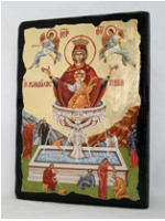 Икона Живоносный Источник Пресвятая Богородица под старину