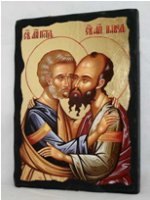 Икона Петр и Павел под старину