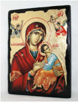 Икона Пресвятая Богородица под старину 004
