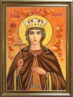 Янтарная икона Екатерина