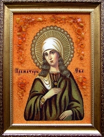 Янтарная икона Ева