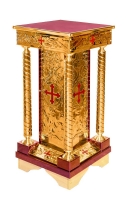 ПОДСТАВКА ПОД ЛИТЕЙНОЕ БЛЮДО / КОВЧЕГ (оракал)40*40*88 см.