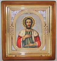 Икона именная Александр Невский (26*23 см)