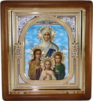 Икона Вера, Надежда, Любовь и София (26*23 см)