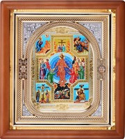 Икона Вознесение Господне (26*23 см)