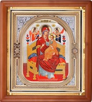 Икона Божьей Матери Всецарица Пантанасса (26*23 см)