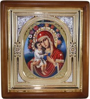 Икона Божьей Матери Жировицкая (26*23 см)