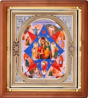 Икона Божьей Матери Неопалимая Купина (26*23 см)