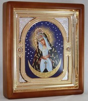 Икона Божьей Матери Остробрамская (26*23 см)