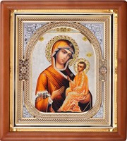 Икона Божьей Матери Тихвинская (26*23 см)