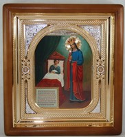 Икона Божьей Матери Целительница (26*23 см)