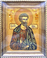 Янтарная икона Инна