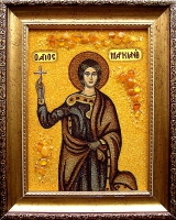 Янтарная икона Марк