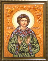 Янтарная икона Надежда