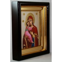 Икона Божья Матерь Владимирская 24,5*21,5*4 см