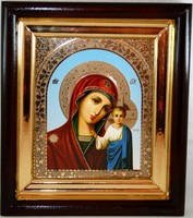 Икона Божья Матерь Казанская 24,5*21,5*4 см 3