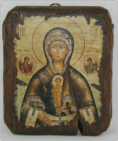 Икона под старину Знамение