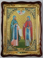 Петр и Феврония  икона