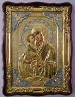 Почаевская Б.М. икона в полной ризе